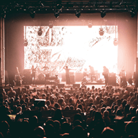 At the Keswick Theatre - Philadelphia; photo by Joe del Tufo