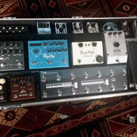  Here's the latest update on the new pedalboard for the Roger Waters gigs!! 
Tech genius (& incredible human being!!) Daniel Steinhardt is currently putting it all together, along with the latest incarnation of the G2 TheGigRig... really can't wait to hear it!!! 