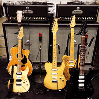  Just some of the guitars I'll be using for these upcoming Roger Waters shows... 