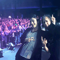 Thank you Leipzig (and Ninet & Adam!!), for a fun evening!! Tonight we play the 'Swiss Life Halle' in Hannover, which is our last show on Germany...