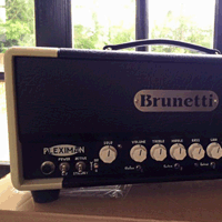  Isn't this just the cutest amp ever!!! ?? HUGE thanks to the AMAZING people at Brunetti Tube Amplification!!! 